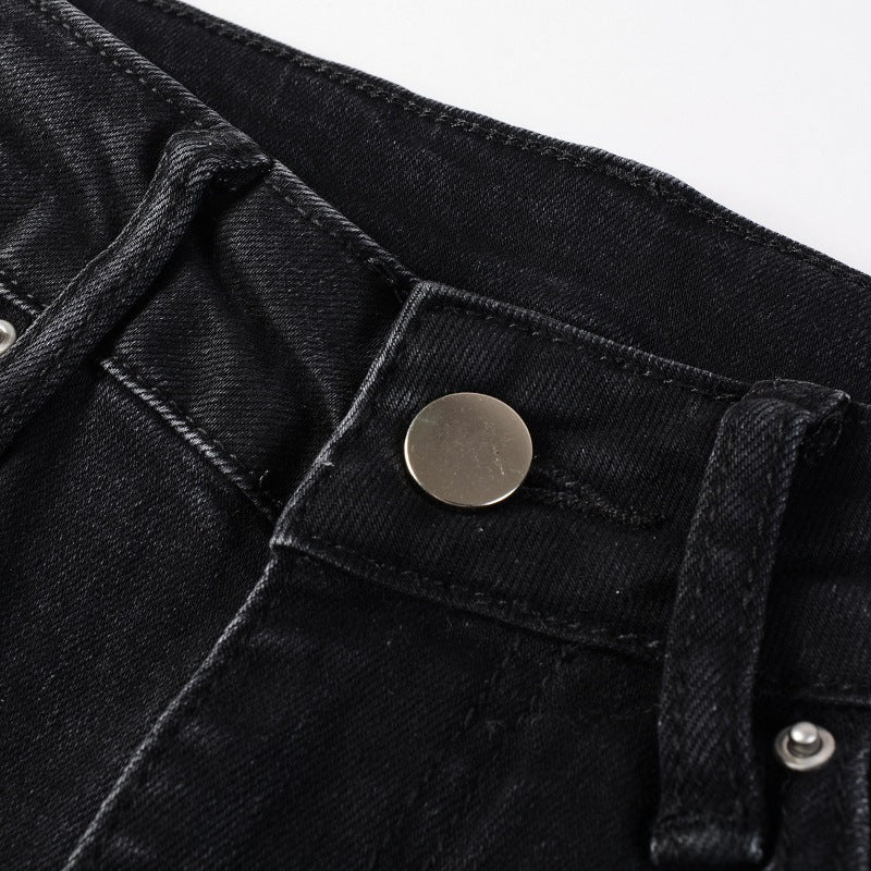 Colorway Patch Black Jeans