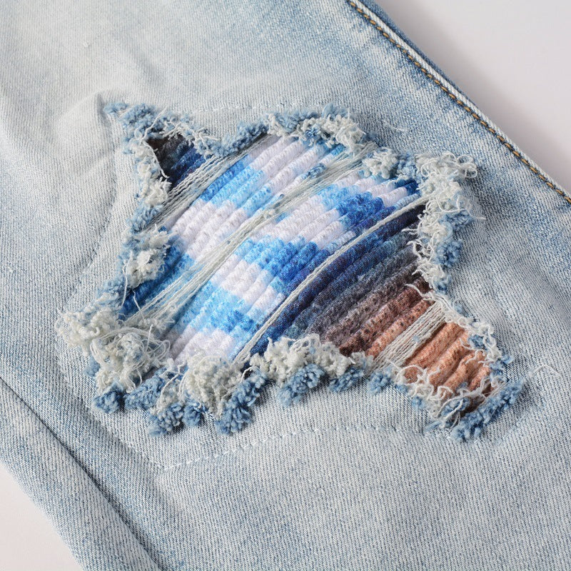 Colorway Patch Blue Jeans