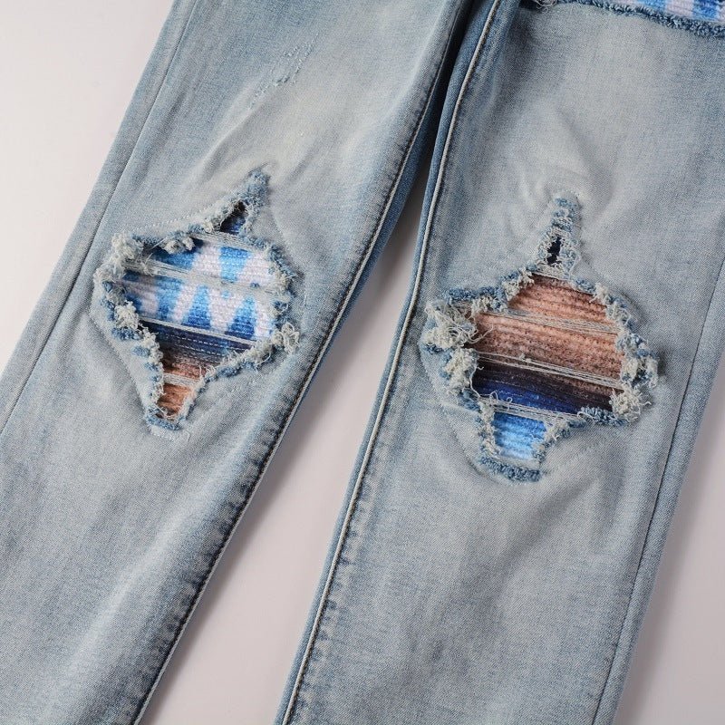 Colorway Patch Blue Jeans