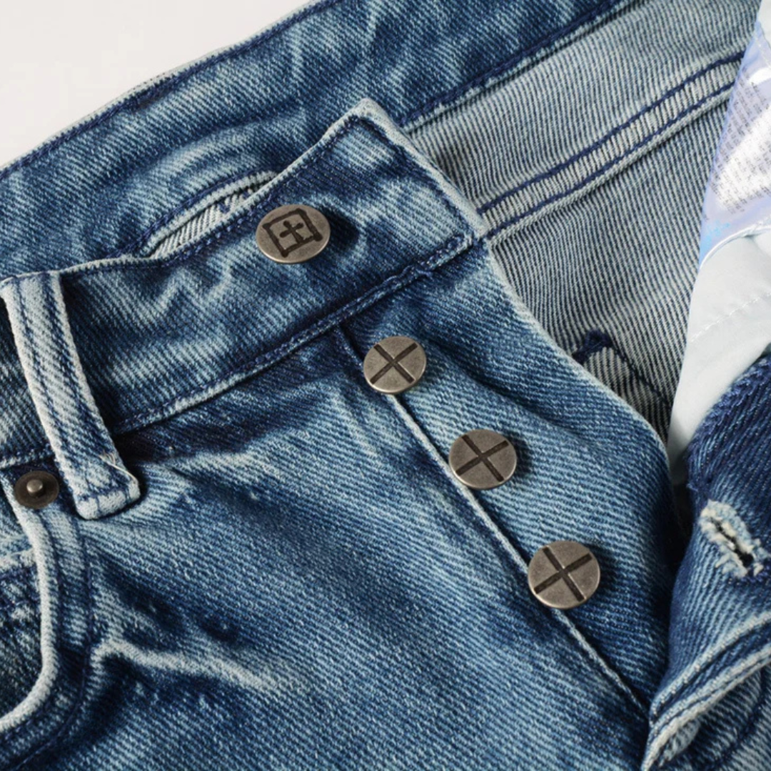 Ripped Blue Jeans