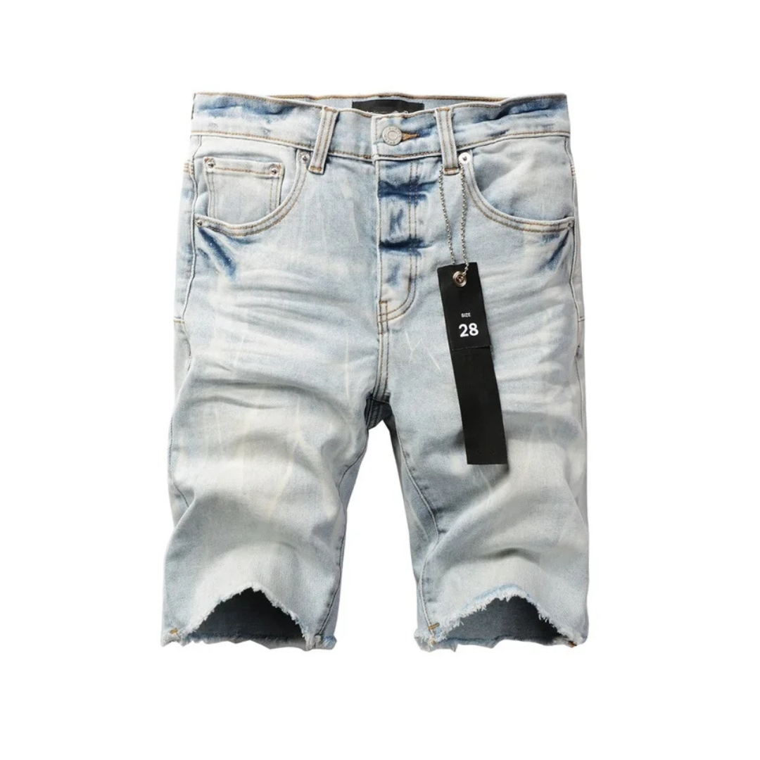 Light Blue Short Jeans