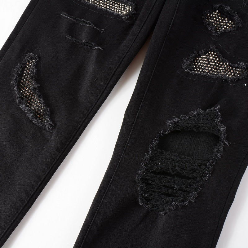 Diamonds Black Jeans