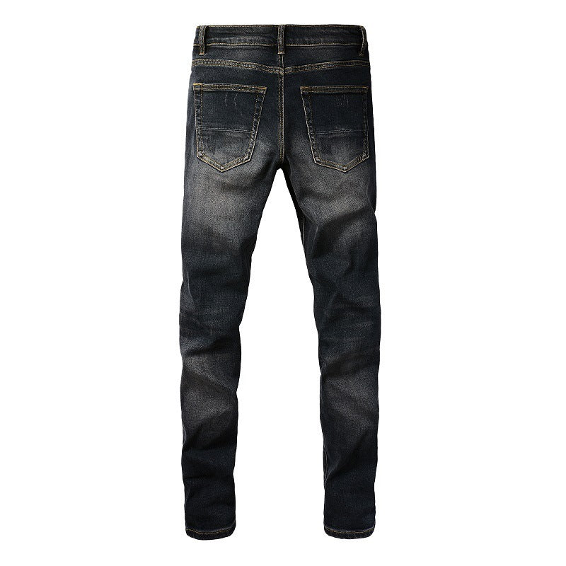 Patch Retro Black Jeans