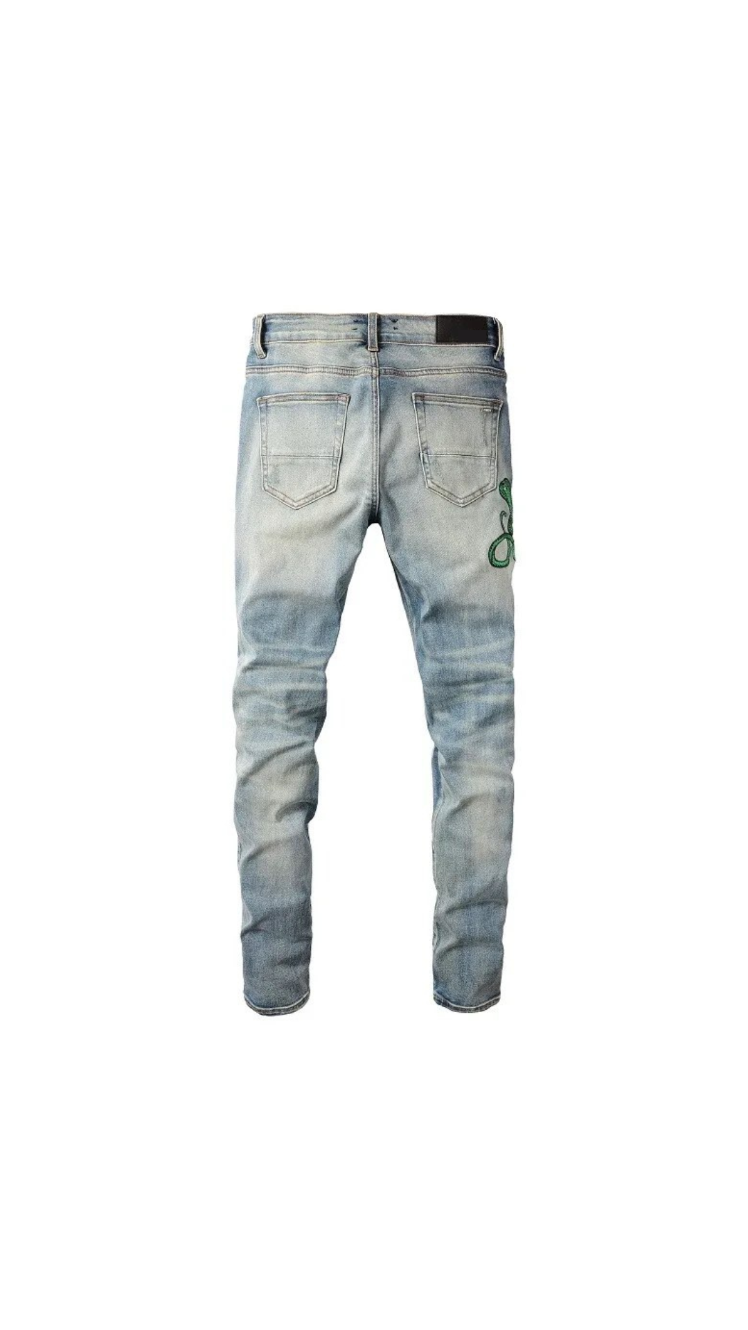 Green Snake Jeans