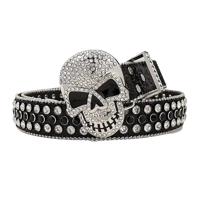 Skull Diamonds Belt