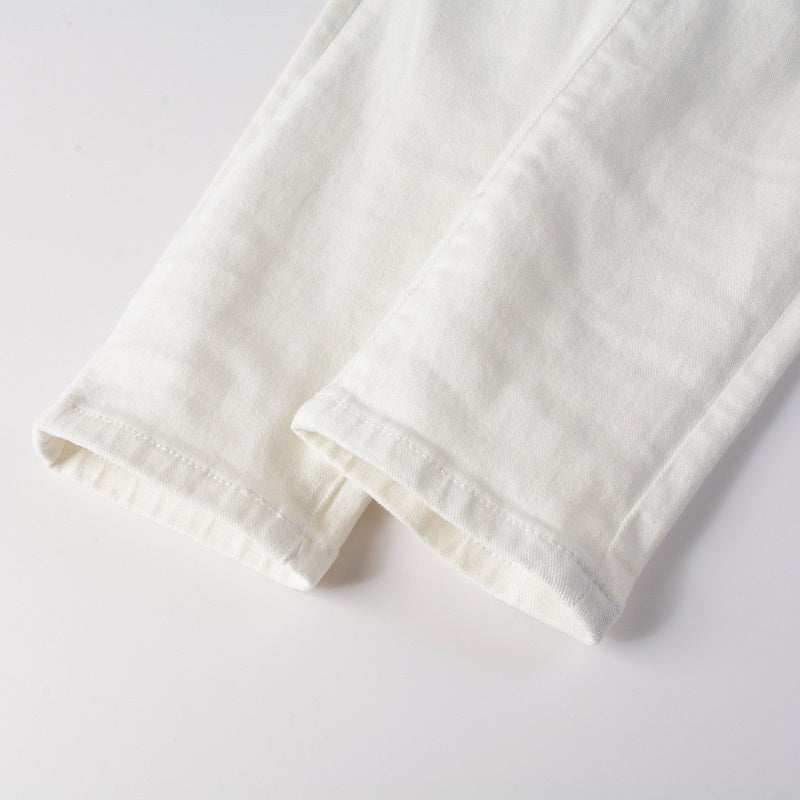 Bandana White Jeans