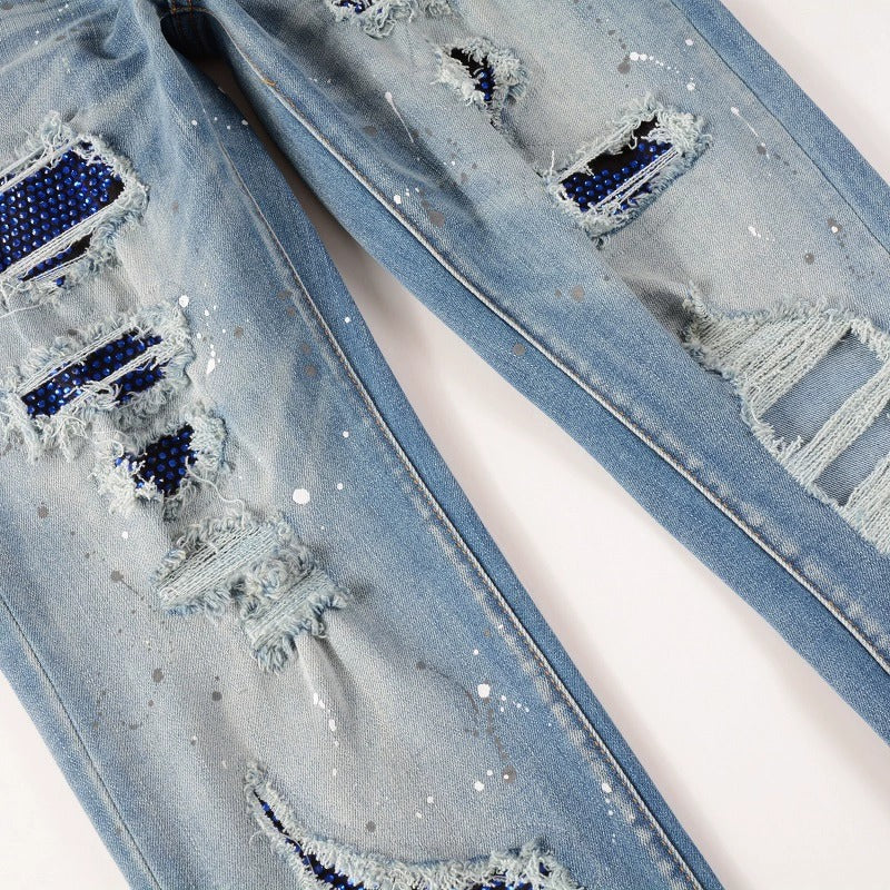 Blue Diamonds Jeans