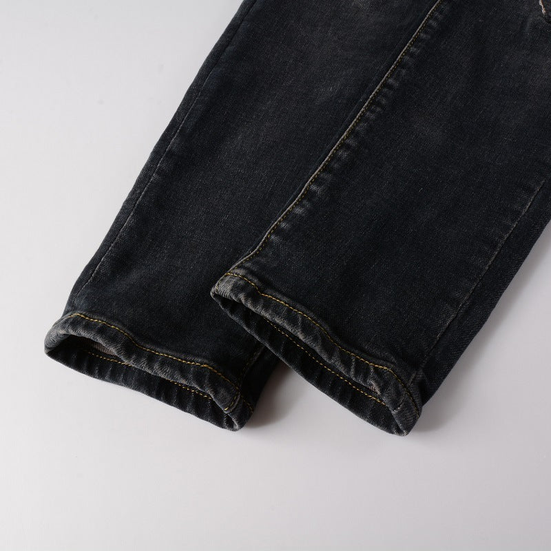 Patch Retro Black Jeans