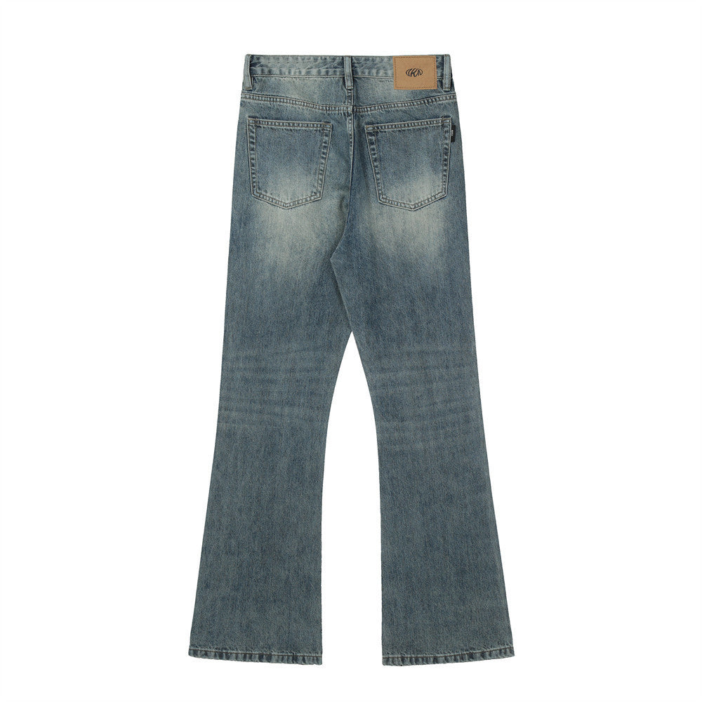 Washed Flared Jeans