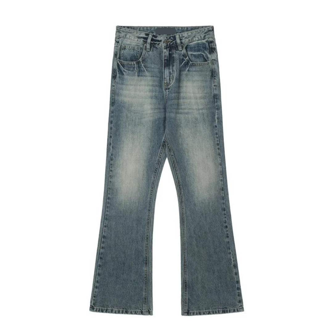 Washed Flared Jeans