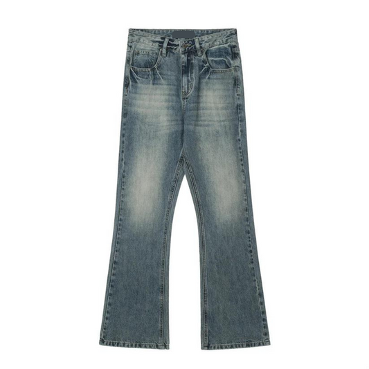 Washed Flared Jeans