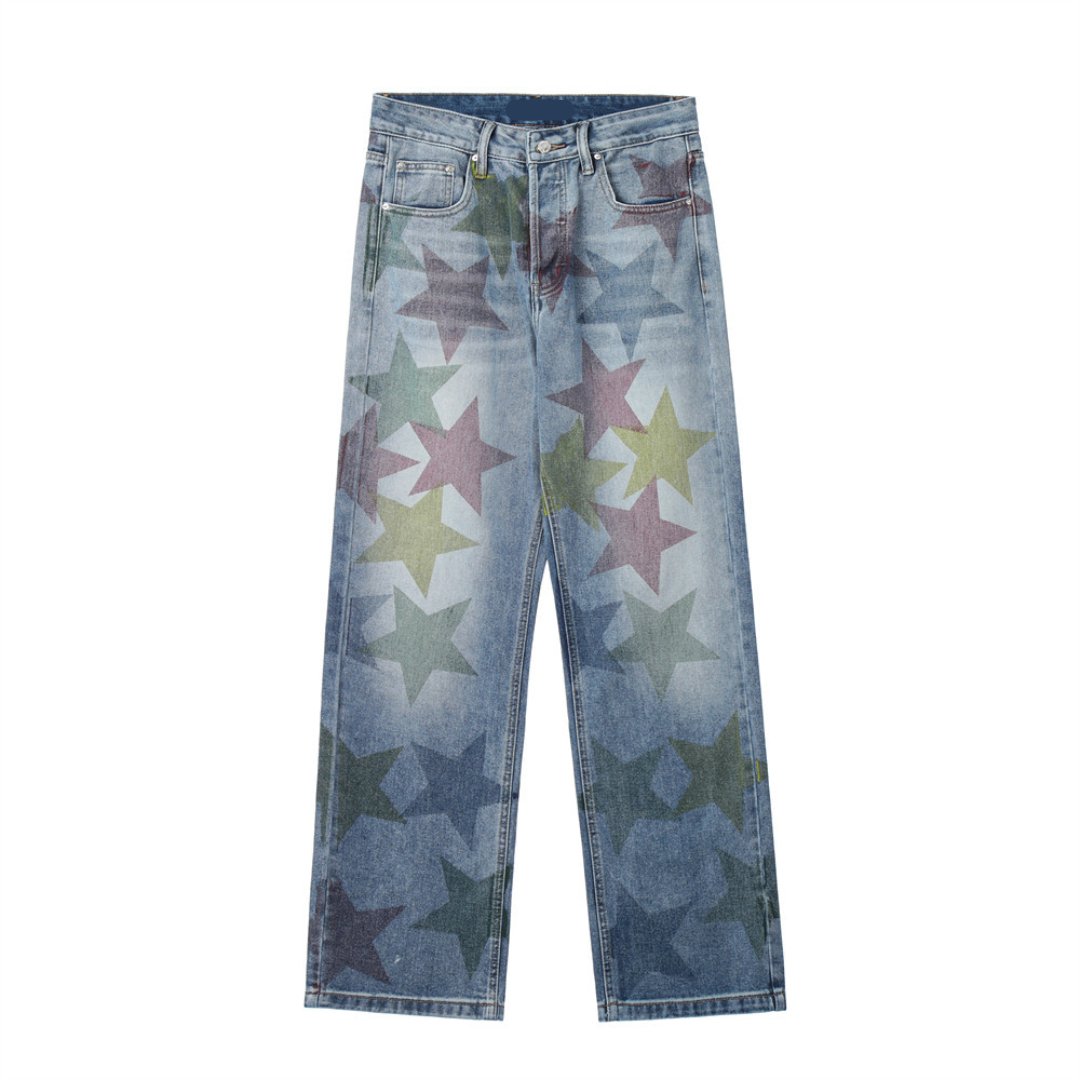 Stars Baggy Jeans