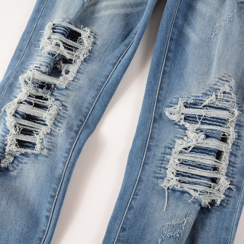 Patch Blue Jeans