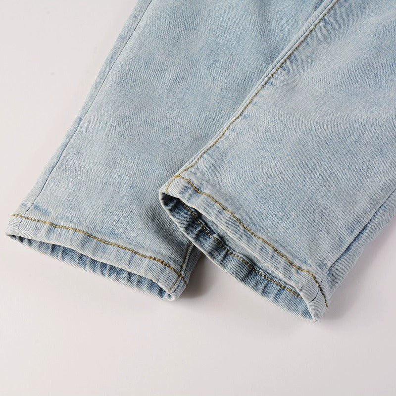 Diamonds Light Blue Jeans – Jeanfluence