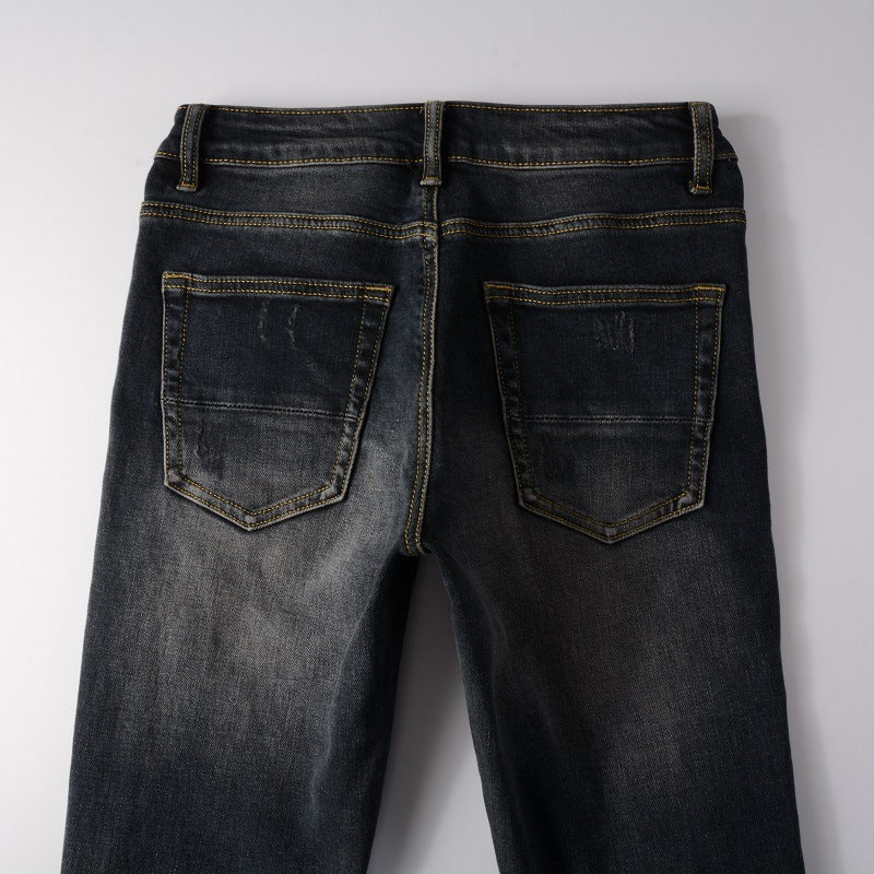 Patch Retro Black Jeans