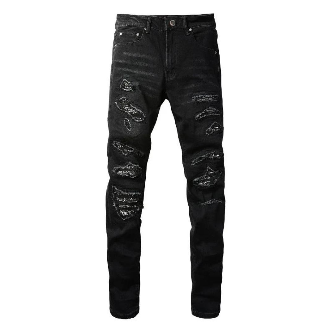 Bandana Black Jeans