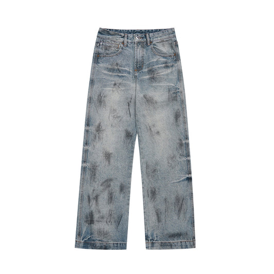 Stained Baggy Jeans