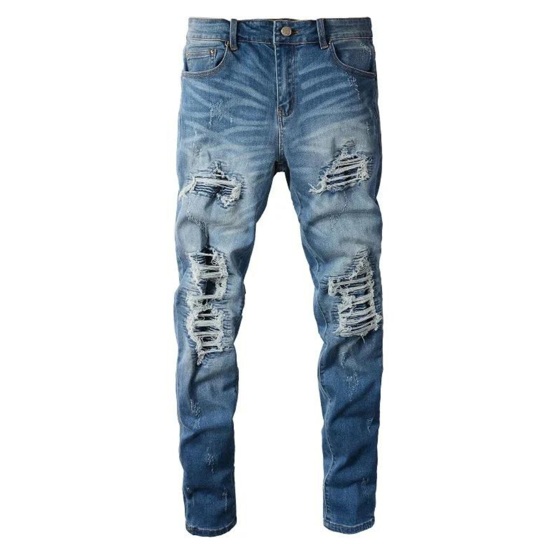 Patch Blue Jeans – Jeanfluence