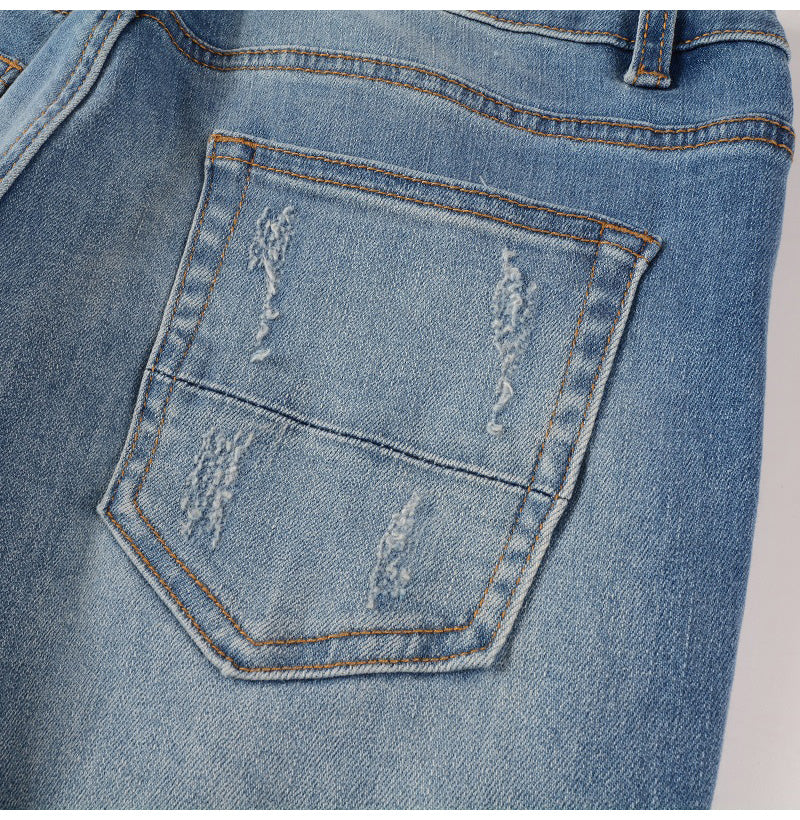 Patch Blue Jeans