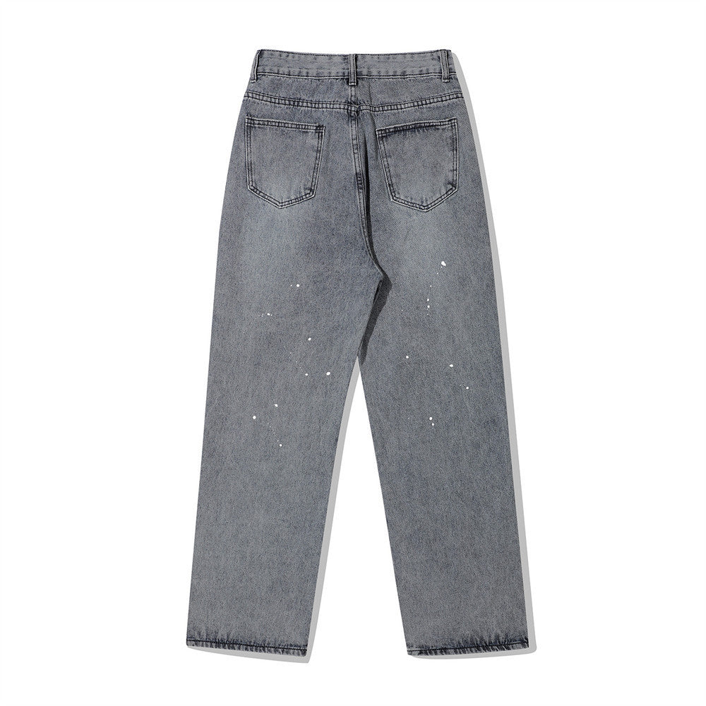 Y2K Skull Baggy Jeans