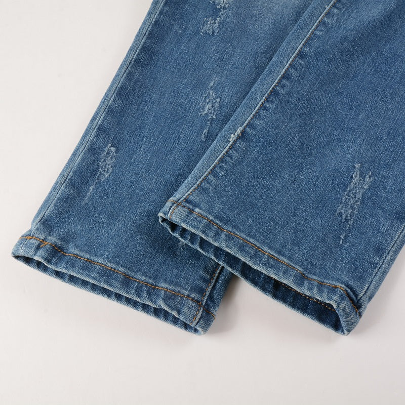 Patch Blue Jeans