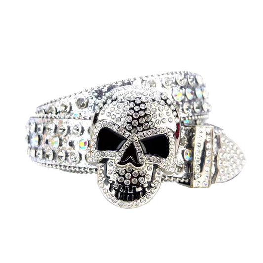 Skull Diamonds Belt