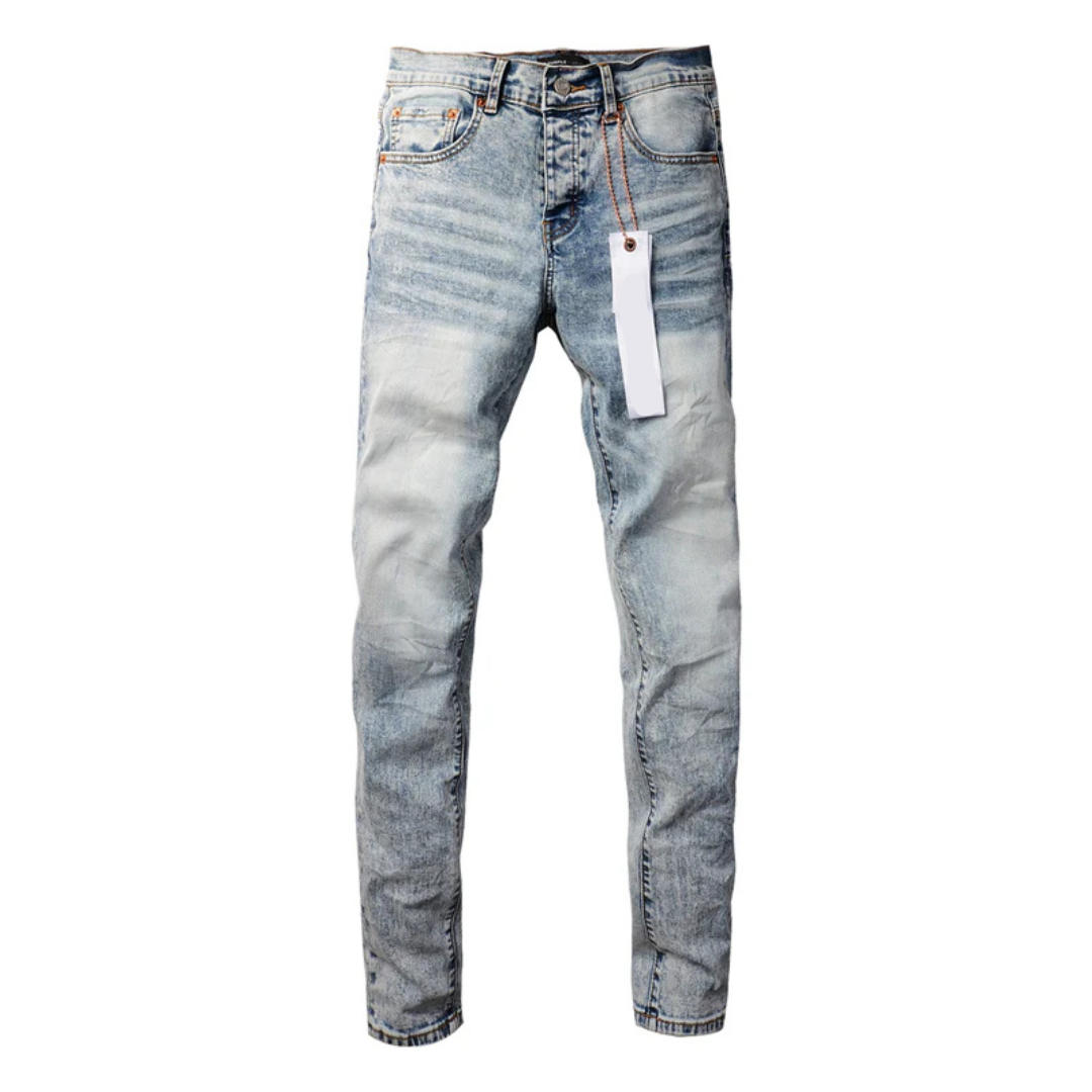 Washed Light Blue Jeans