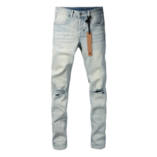 Ripped Light Blue Jeans