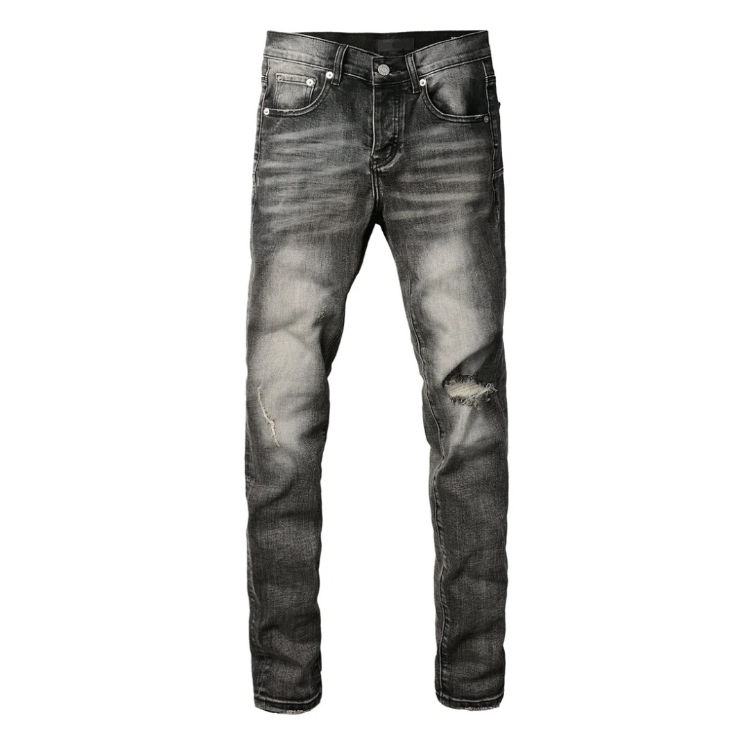 Basic Washed Black Jeans