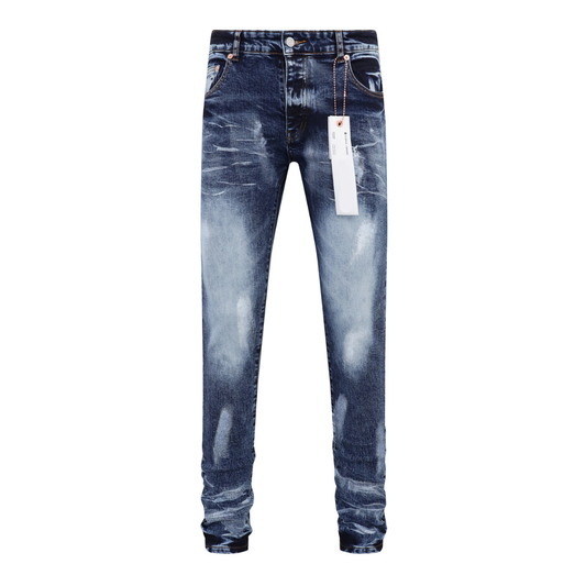 Dark Blue Washed Jeans