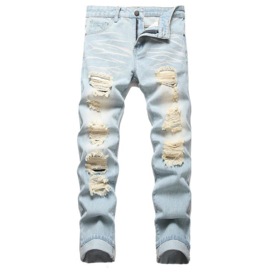 Light Blue Ripped Jeans