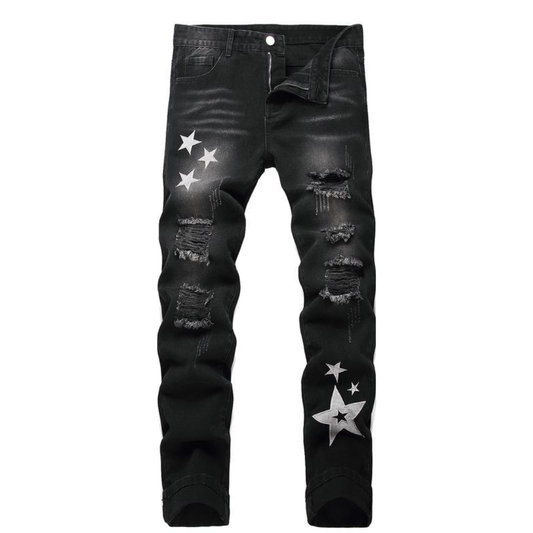 Black Stars Black Jeans